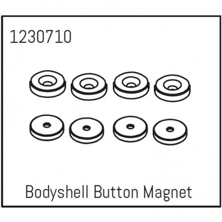 BODYSHELL BUTTON MAGNET