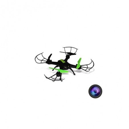 CUADRICOPTERO MEDIANO 38.5X30CM 2,4GHZ CON CONTROL DE ALTURA & CAMARA WIFI - LHX43W