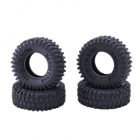 NEUMATICOS 1.0" "B" + INSERTS AXIAL SCX24 (4U)