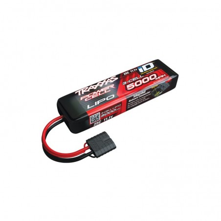 5000mAh 11.1v 3-Cell 25C LiPo ID Battery