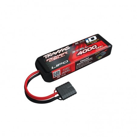 4000mAh 11.1v 3-Cell 25C LiPo Battery