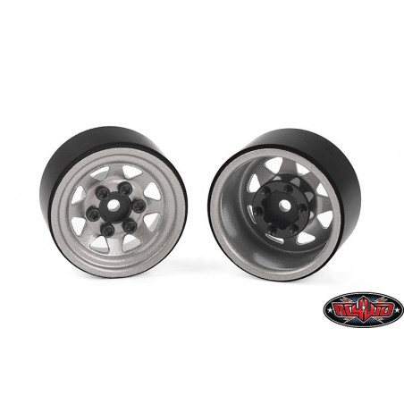 Stamped Steel 1.0" Stock Beadlock Wheels (Plain)