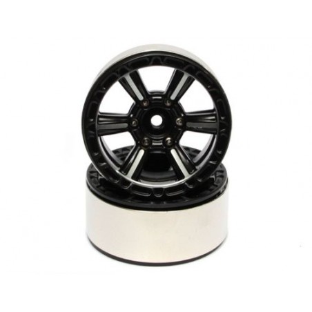 Team Raffee Co. EVO™ 1.9 High Mass Beadlock Aluminum Wheels Splite-6 (2)