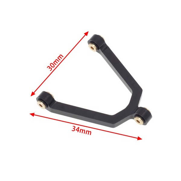 AXSPEED 48mm Threaded Aluminum Shock Absorber Kit For 1/24 RC Crawler – Axial SCX24, 90081