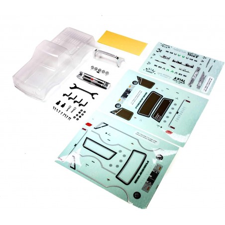 AXIAL SCX24 1967 Chevy C10 Body Clear Precut