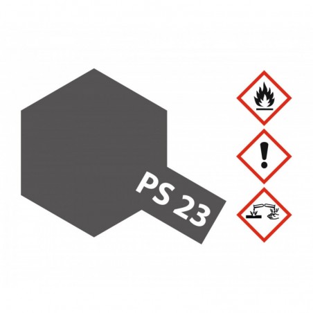 PS-23 Gun Metal Grey Polycarbonate 100ml