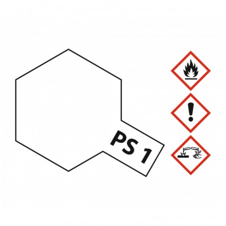 PS-1 White Polycarbonate 100ml