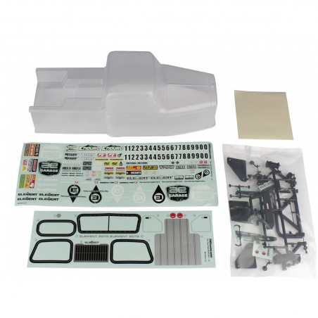 Element RC Enduro Ecto Body Set, claro