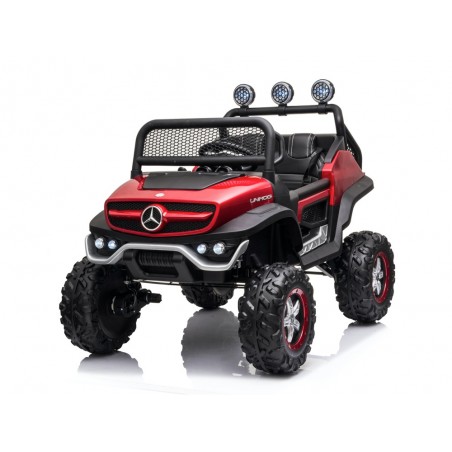 Carro eletrico para crianças Mercedes Unimog, carro elétrico criança 12v