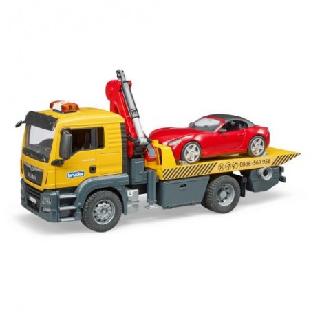 MAN TGS REBOQUE COM ROADSTER BRUDER 03750