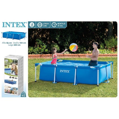PISCINA SMALL FRAME FAM. 260X160X65 CM 58980/28271