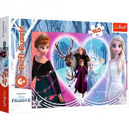 PUZZLES 160 PCS - JOYFUL MOMENTS / DISNEY FROZEN 2
