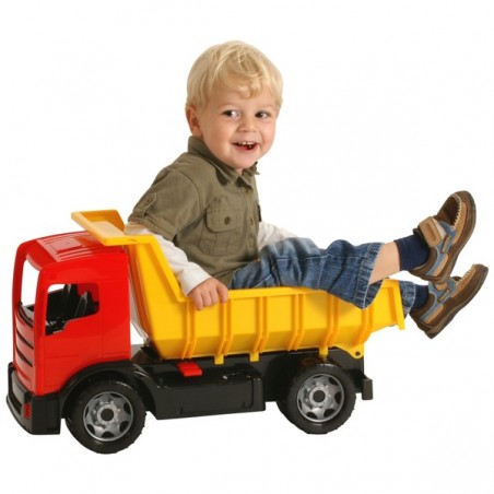 LENA GIGA TRUCKS Caminhão basculante vermelho