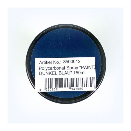 Lexan Spray DARK BLUE 150ml