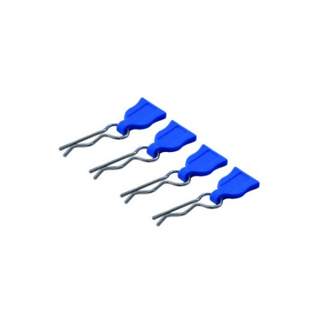 CLIPS DE CARROCERIA CON TIRADOR DE GOMA AZUL(4U)