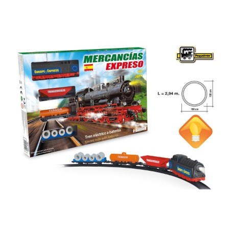 COMBOIO MERCADORIA ELETRICO C/ LUZ