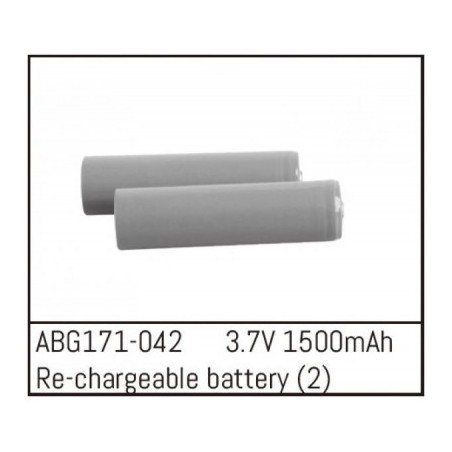 Re-chargeable Batteries - 3.7V 1500mAh