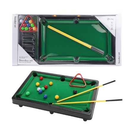 JOGO MINI MESA DE BILHAR SNOKER