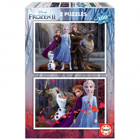 EDUCA PUZZLE 2X100 FROZEN II