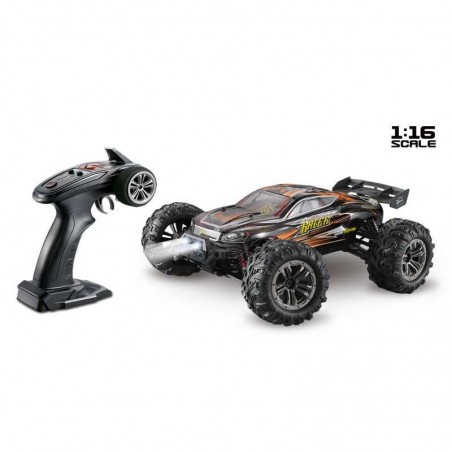 SCALE 1:16 4WD HIGH SPEED TRUGGY, 2,4GHZ BLACK/ORANGE