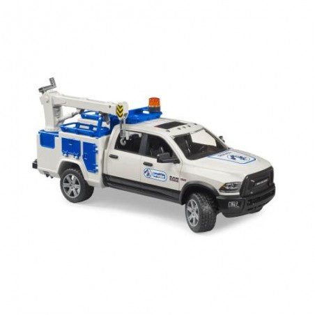 BRUDER CARRINHA DE SERVIÇO RAM 2500 C/ FAROL GIRATÓRIO