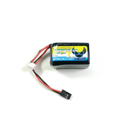 RX Lipo 2S 7,4V. 2500 SC