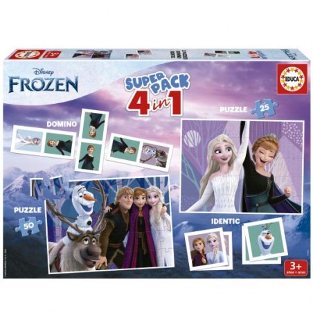 Puzzle Frozen  4in1