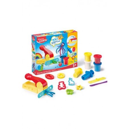 KIT PLASTICINA MAPED CREATIV C/16 ACESSÓRIOS
