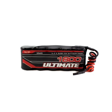 BATERÍA ULTIMATE NiMh RECEPTOR PLANA 6.0v. 1800mAh