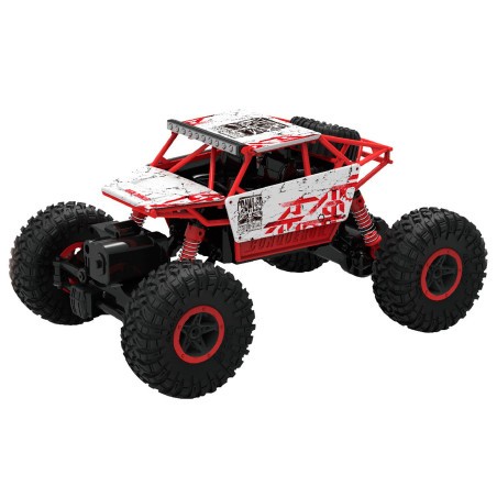 CRAWLER VERMELHO ESCALA 1:18 4WD 2.4GHZ RC