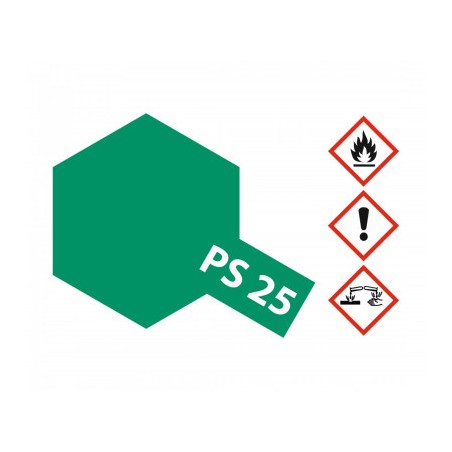 PS-25 Light Green Polycarbonate 100ml
