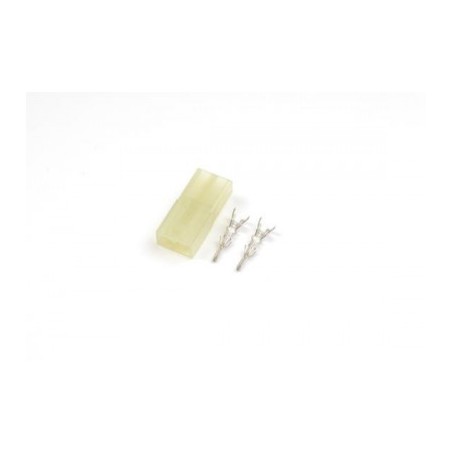 Mini Tamiya connector with gold plated pins, Female (4pcs)