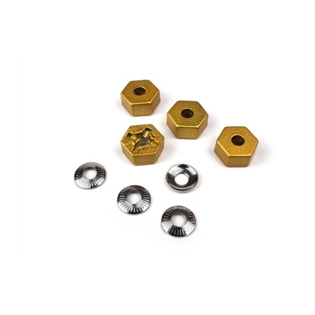 Metal 12mm Hex Hub Set
