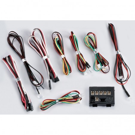 Conjunto de Luzes LED "1/10" c/ Caixa Controladora (12 LED's)
