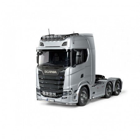 Tamiya 1:14 RC Scania 770S 6x4 Prata Pré-pintado