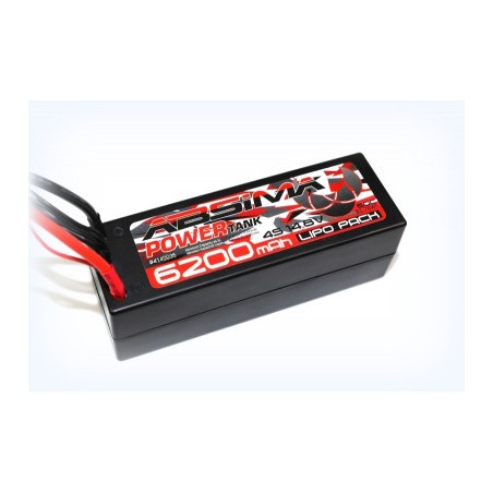 Power Tank Lipo 14.8V.-60C 6200 Hardcase (XT90-Plug)