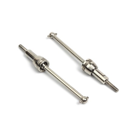 Maverick Steel Front Universal Driveshaft Set 2pcs