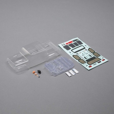 Body set, clear: scx24 jeep jt gladiator