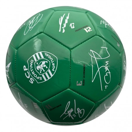 BOLA FUTEBOL ASSINATURAS VERDE SCP