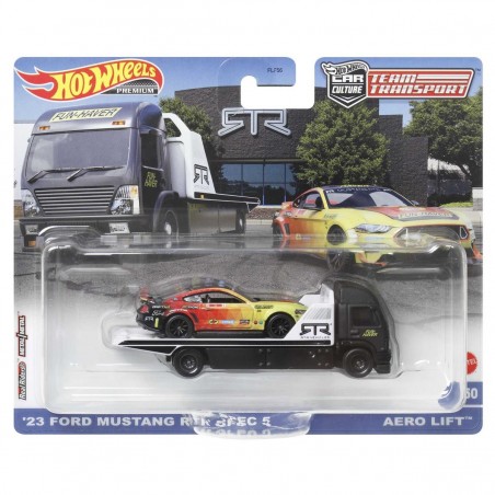 HOT WHEELS CAMIÃO TRANSPORTE DE EQUIPAS