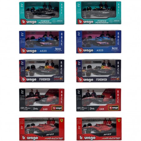 BURAGO CARRO RACE F1 1:43