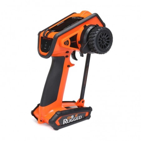 SPEKTRUM DX6 Rugged 6 canais DSMR (só Rádio) Laranja