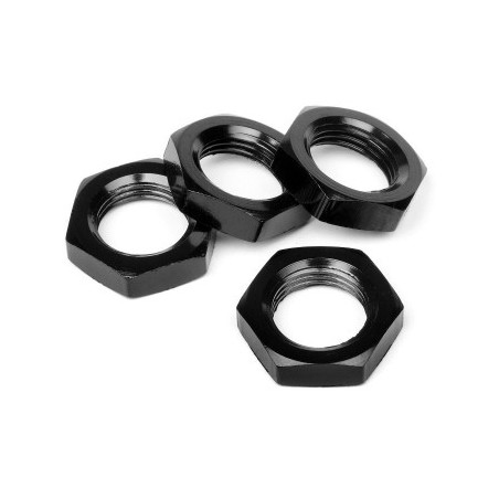 17mm Wheel Nut (Black/4pcs)