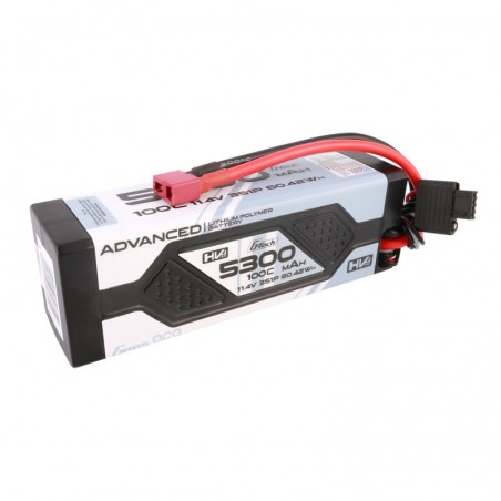 GENS ACE ADVANCED 5300 mAh 11,4V HV 100C 3S1P HC COM DEANS