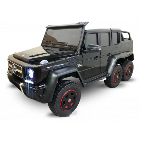 Carro eletrico para crianças MERCEDES G63 6X6 12V 2.4G PRETO METALIZADO