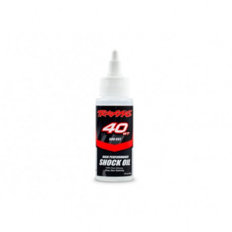 Oil, shock (40 wt, 500 cSt, 60cc) (silicone)