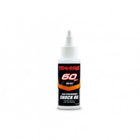 Oil, shock (60 wt, 700 cSt, 60cc) (silicone)