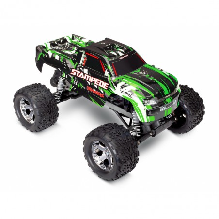 Stampede: 1/10 Scale Monster Truck c/ Bat Green