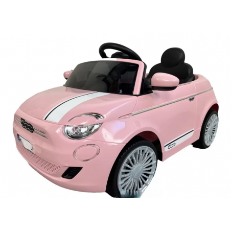 Carro eletrico para crianças Fiat 500 12V 2.4G