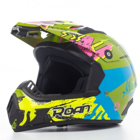 Capacete motocross ROAN MX530 de adulto